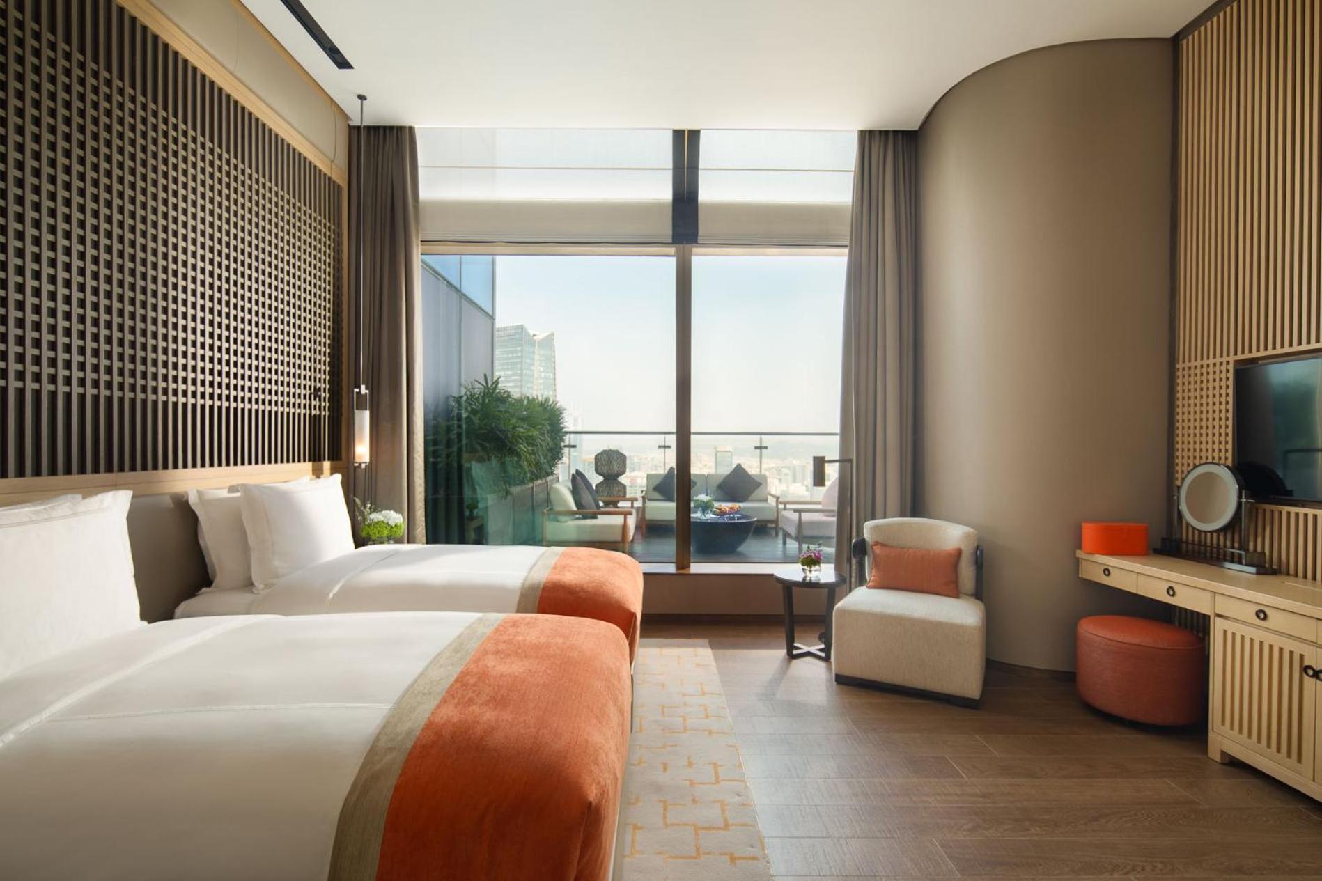 Jumeirah Guangzhou-Complimentary Shuttle Bus To Canton Fair Complex Exteriér fotografie