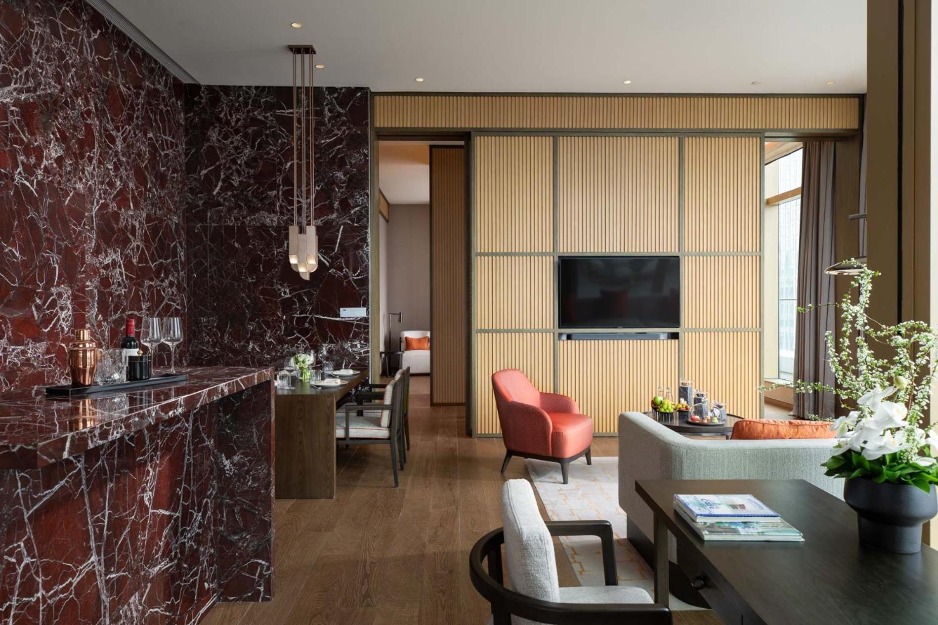 Jumeirah Guangzhou-Complimentary Shuttle Bus To Canton Fair Complex Exteriér fotografie