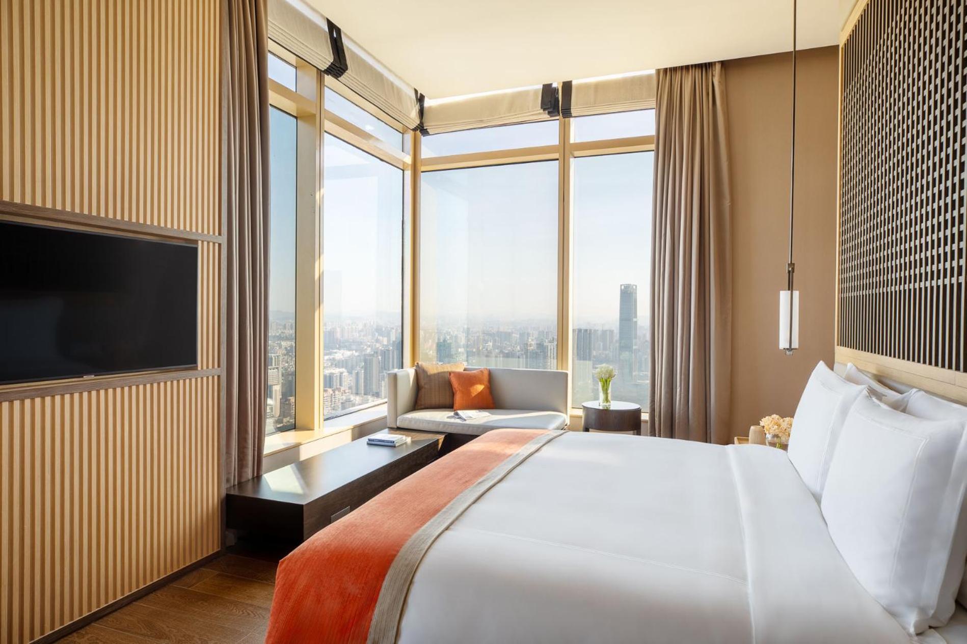Jumeirah Guangzhou-Complimentary Shuttle Bus To Canton Fair Complex Exteriér fotografie