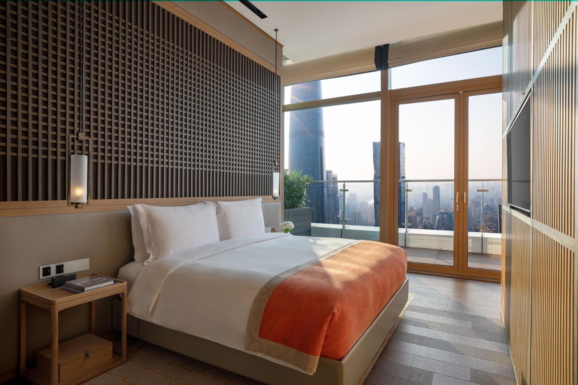 Jumeirah Guangzhou-Complimentary Shuttle Bus To Canton Fair Complex Exteriér fotografie
