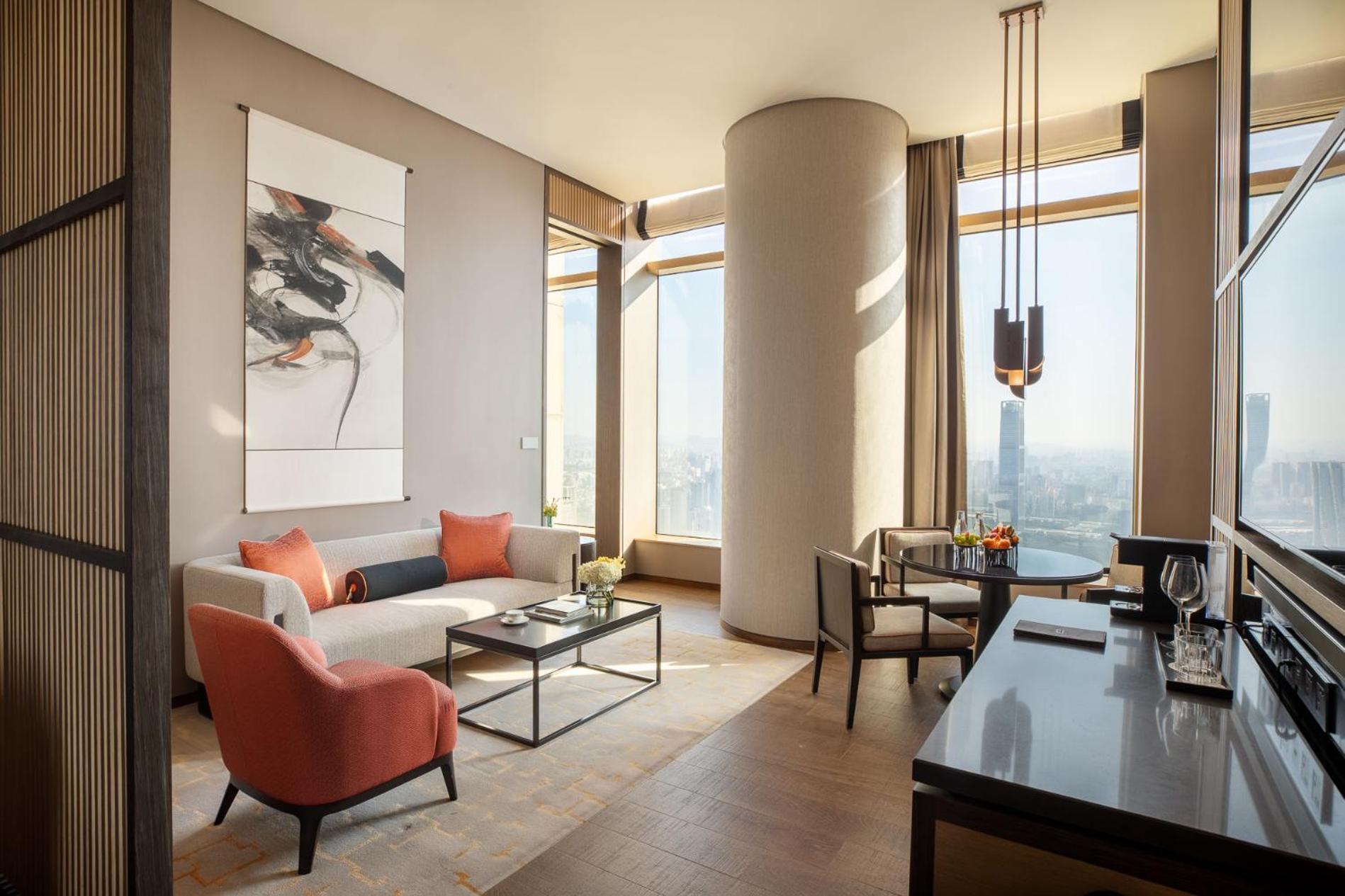 Jumeirah Guangzhou-Complimentary Shuttle Bus To Canton Fair Complex Exteriér fotografie