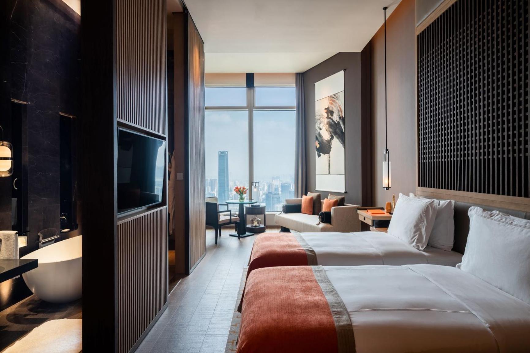Jumeirah Guangzhou-Complimentary Shuttle Bus To Canton Fair Complex Exteriér fotografie